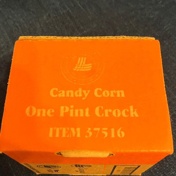 1999 LONGABERGER Candy Corn Crock - Picture 10 of 13